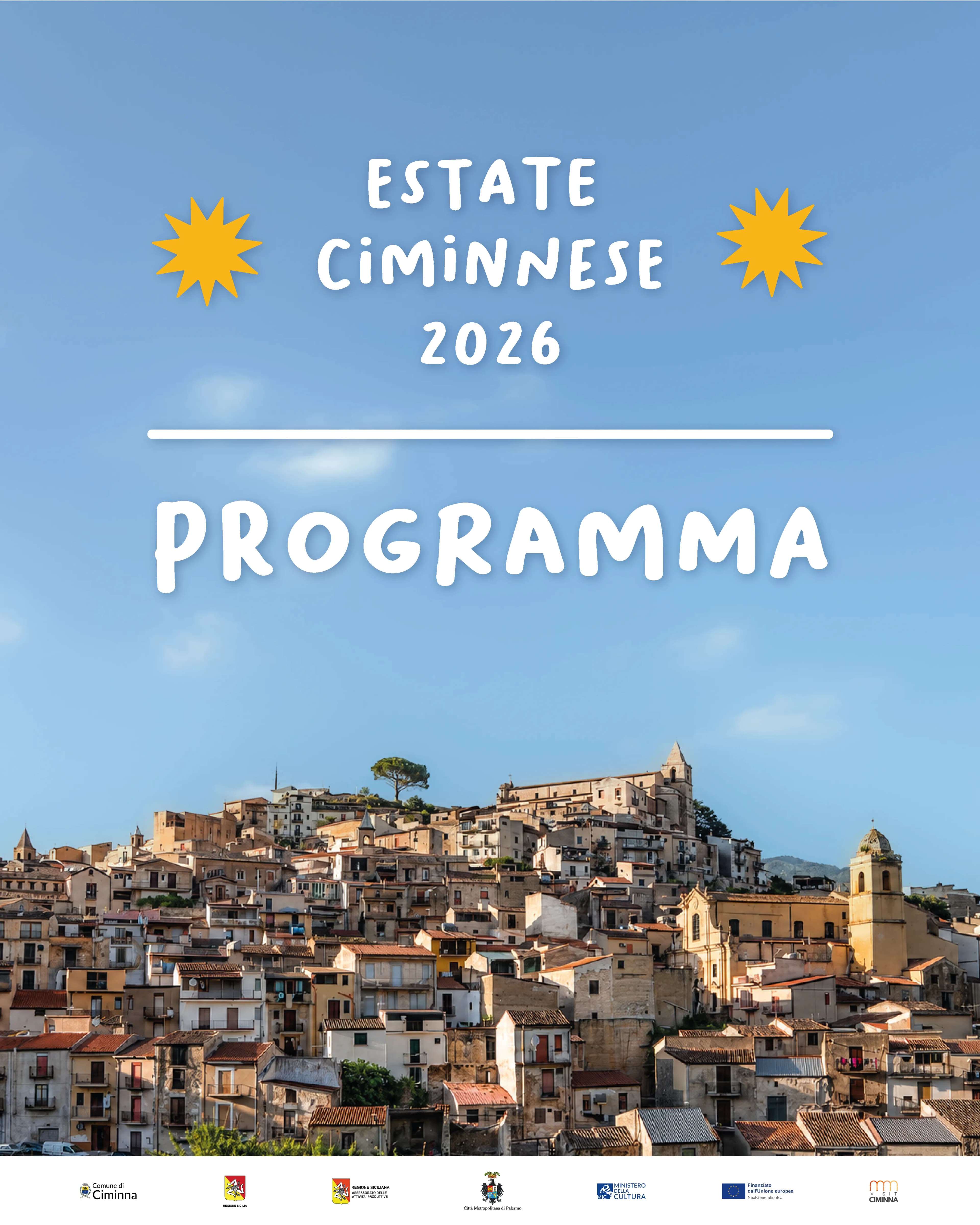 Ciminna, un’estate da raccontare: TALIA per la comunicazione del palinsesto 2026 gallery 1