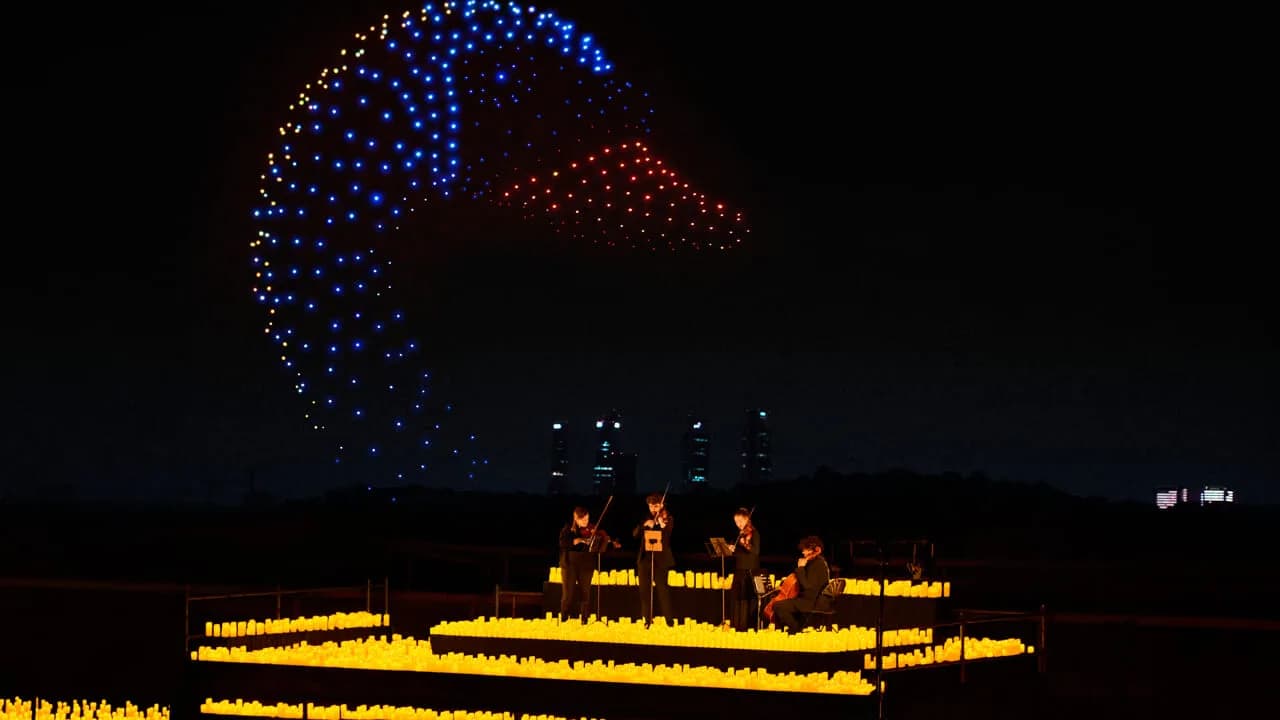 DroneArt Show comes to Palermo: alongside Fever and SIPET - Ippodromo La Favorita